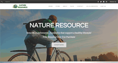 Desktop Screenshot of natureresource.net