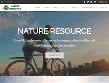 Tablet Screenshot of natureresource.net